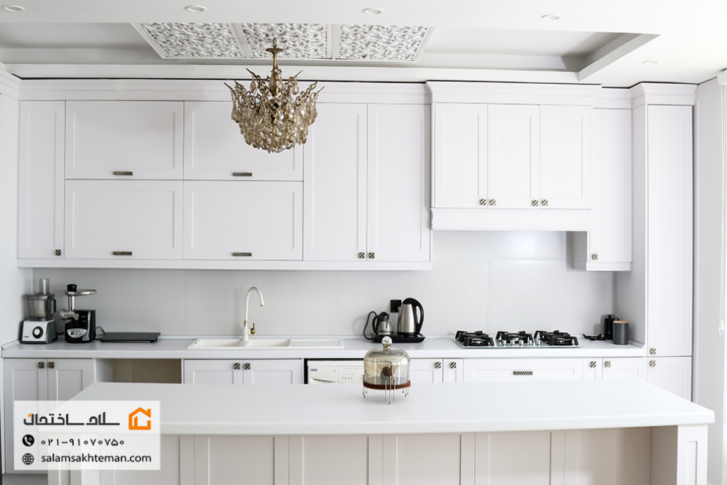 کابینت آشپزخانه | 130 مدل جدید 2026 + راهنمای انتخاب انواع کابینت