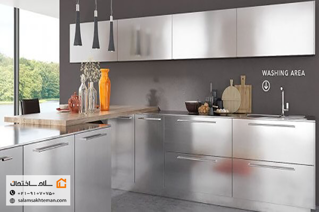 کابینت استیل مدرن