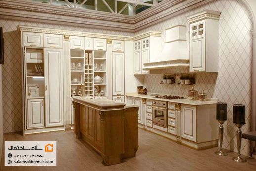 طرح کابینت چوبی
