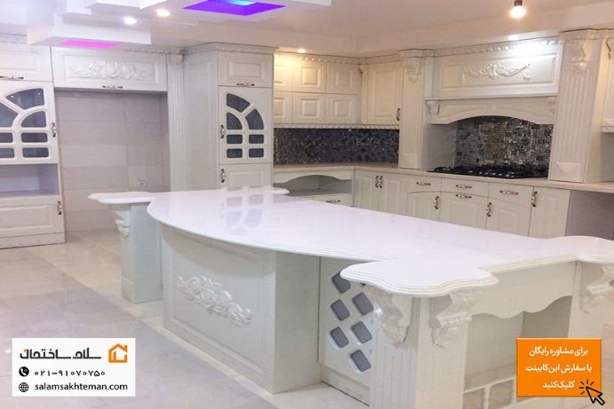 کابینت ممبران سفید براق
