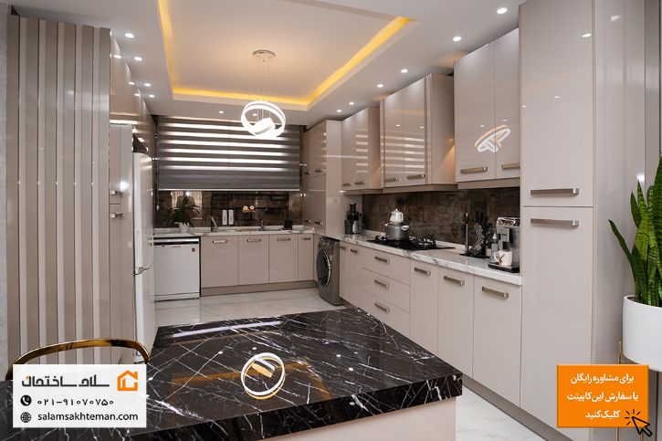 کابینت های گلاس بهتر است یا ام دی اف؟ بررسی جامع و راهنمای انتخاب