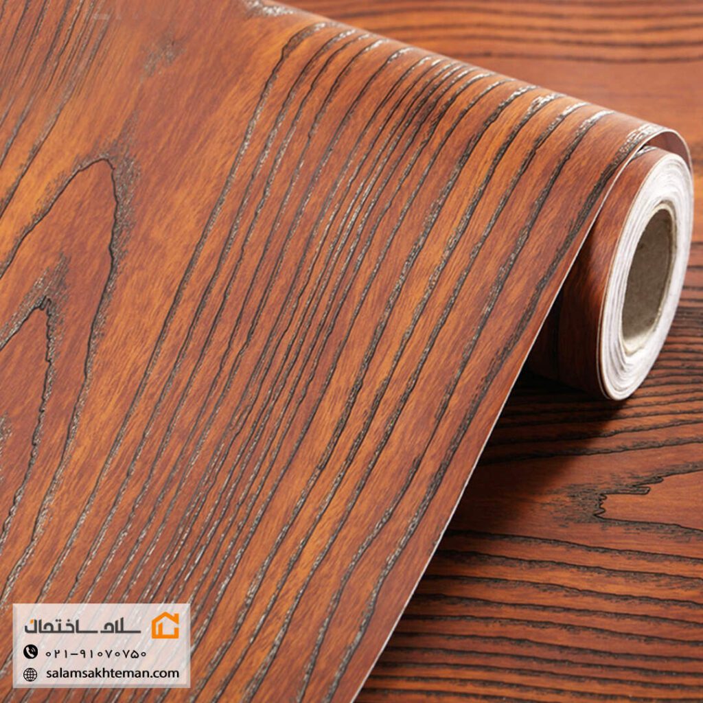 رول برچسب کابینت با طرح برجسته