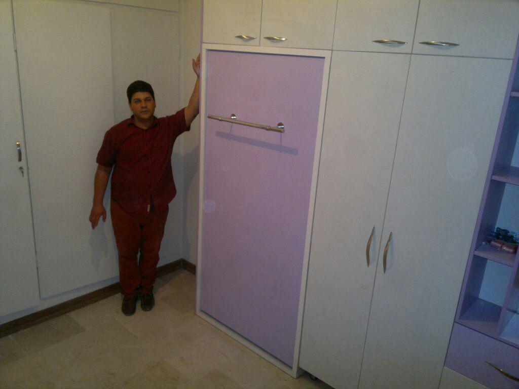 اجرای یک نمونه تخت کم جا