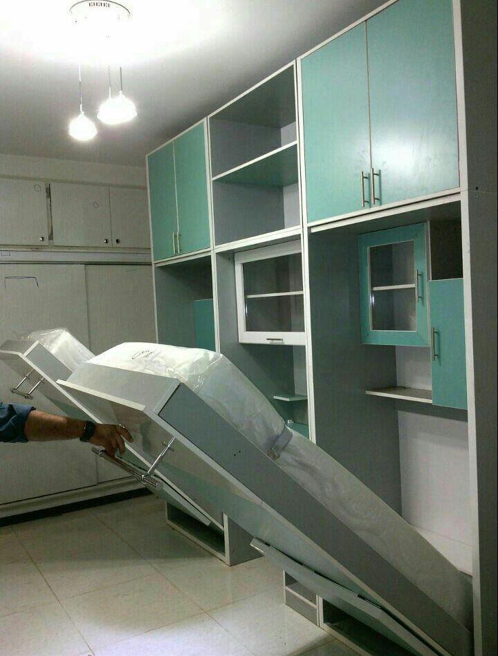 تختهای کودک و نوجوان مدرن سبز