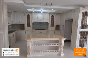 کابینت ممبران با صفحه کورین سامسونگ کره رنگ روشن