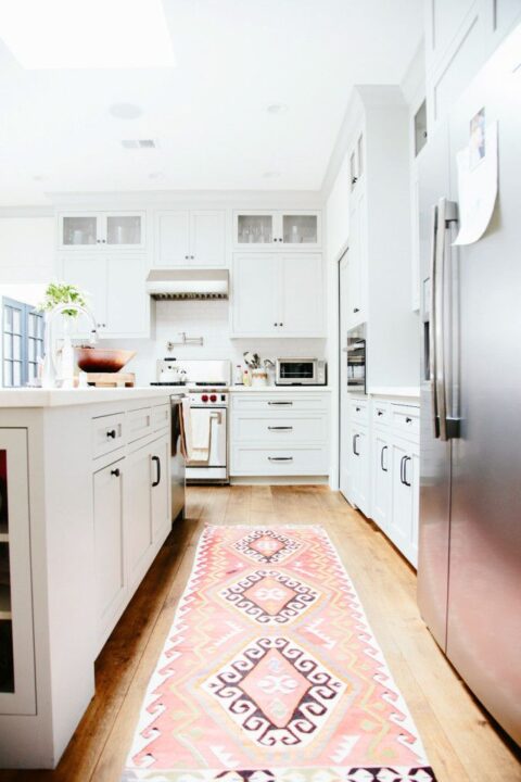 کابینت ایتالیایی سفید آشپزخانه کوچک