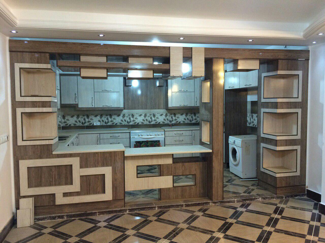 مدل کابینت آشپزخانه 12 متری 8