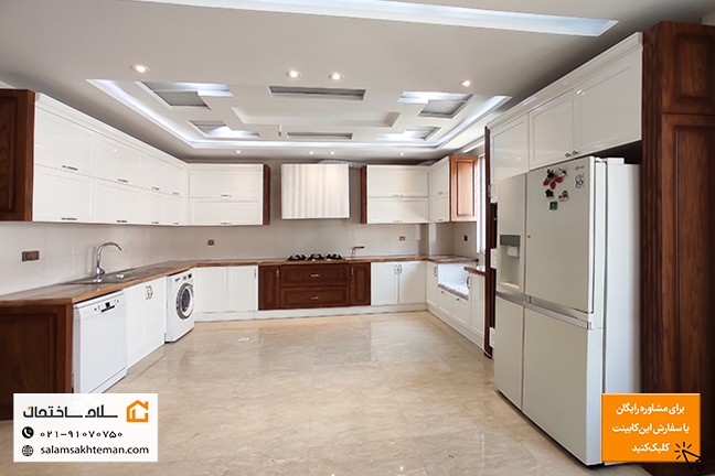 طول کابینت زمینی