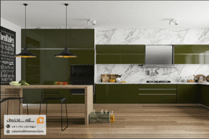 رنگ بندی کابینت هایگلاس جدید + معرفی پر طرفدارترین رنگ و ترندها برای داشتن آشپزخانه رویایی