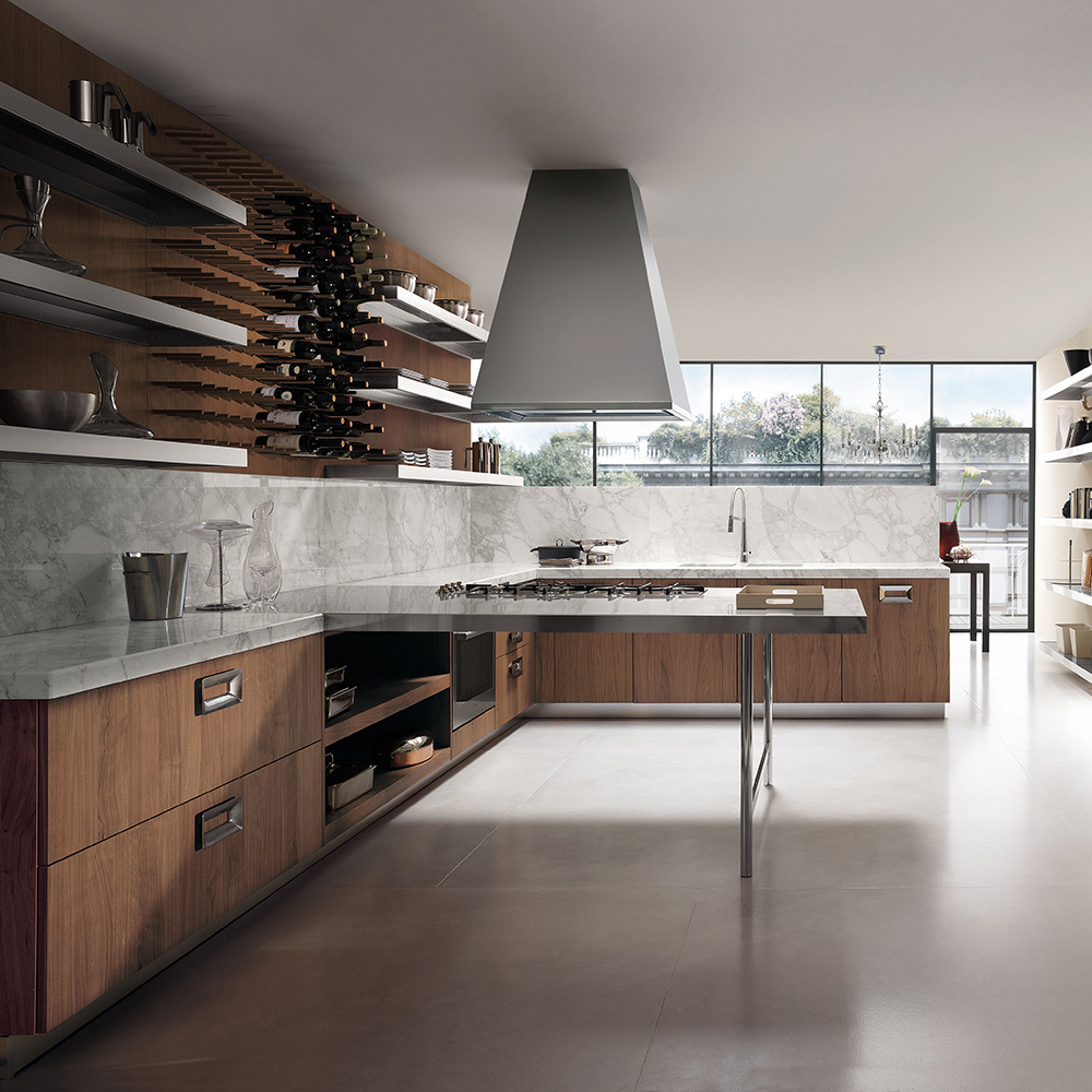 طراحی کابینت ال 8