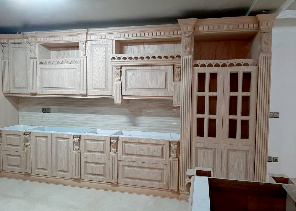 کابینت روکش چوب اصفهان