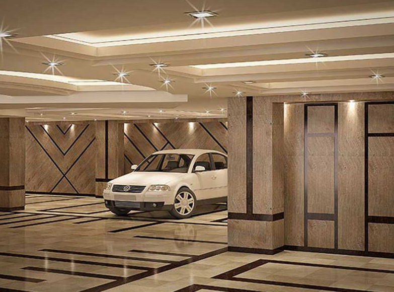 3. کناف سقف پارکینگ