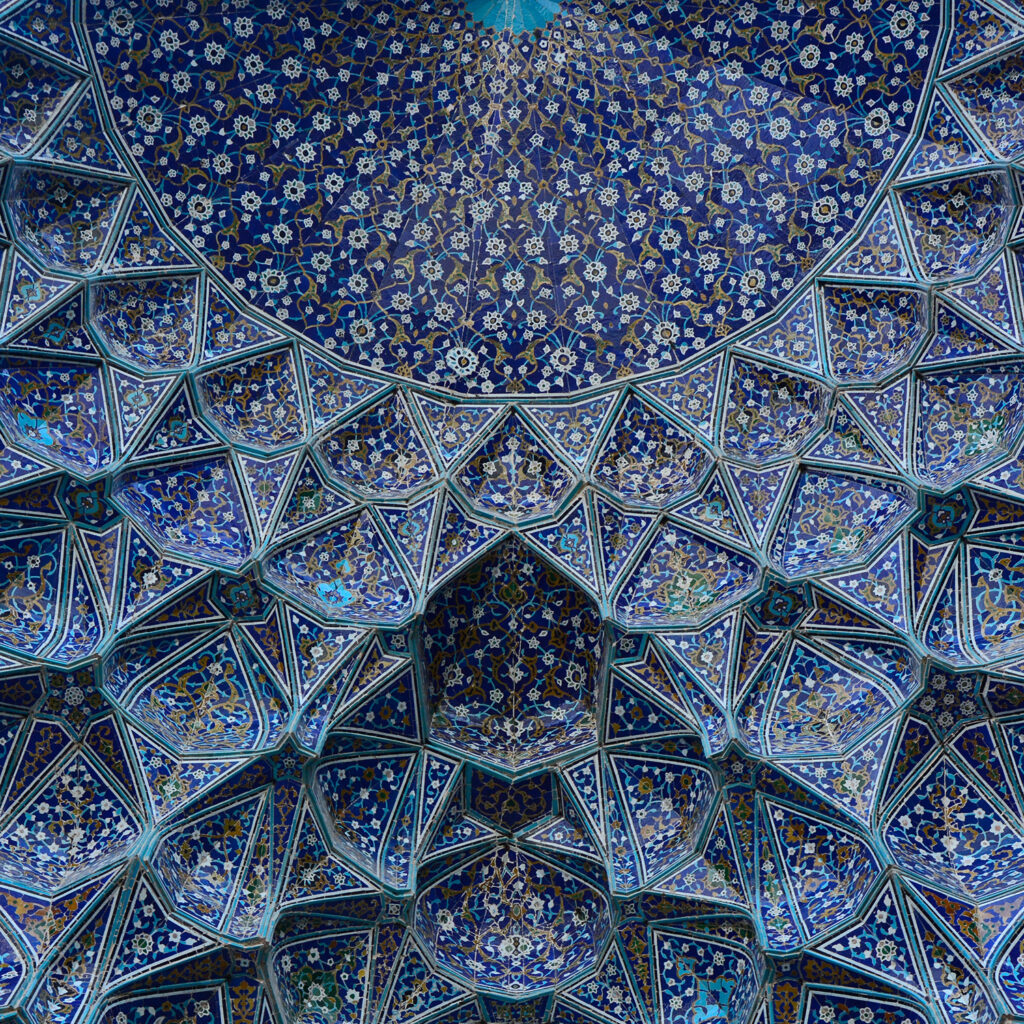 کاشی مقرنس مسجد_شیخ_لطف_الله