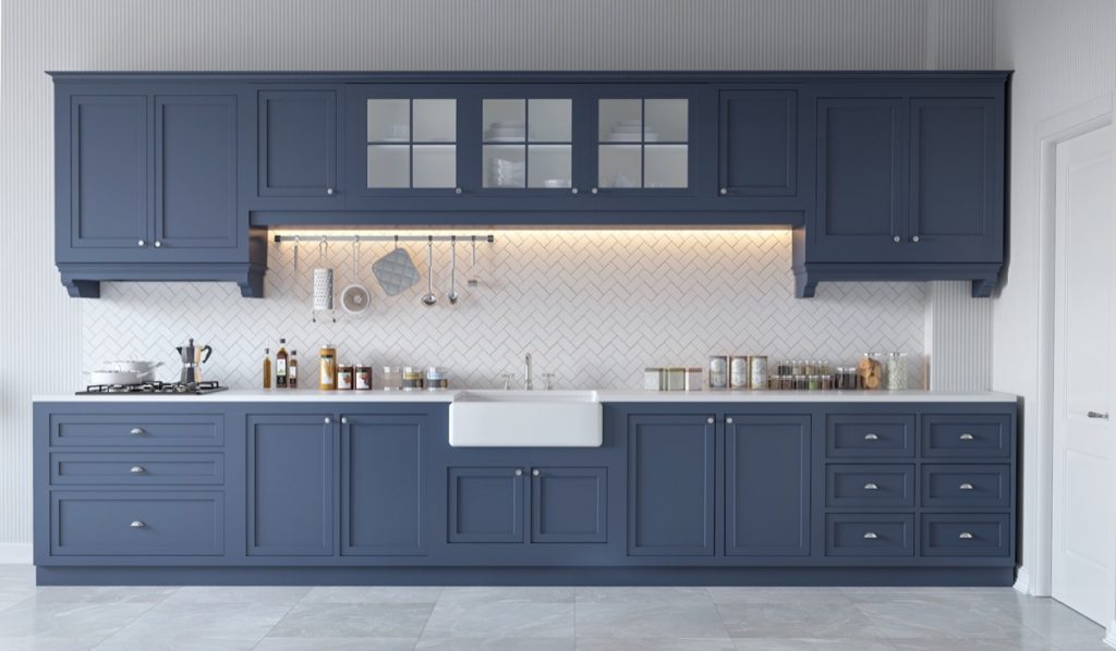 بهترین رنگ کابینت نئوکلاسیک چیست؟ معرفی 9 رنگ جدید کابینت نئوکلاسیک