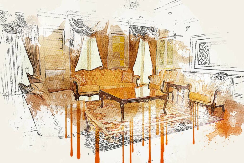 مبلمان و وسایل خانه به سبک کلاسیک