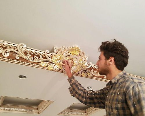 رنگ آمیزی ابزار سقف منزل 5