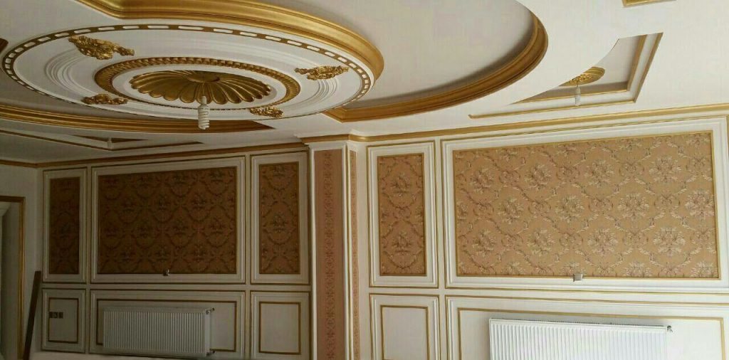 رنگ آمیزی ابزار سقف منزل 7
