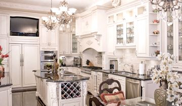 انواع رنگ کابینت کلاسیک (2)