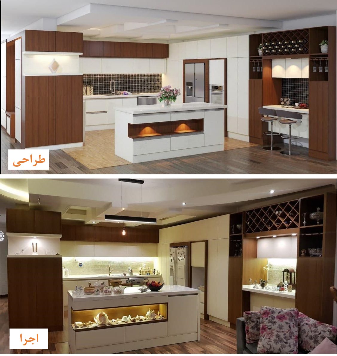طراحی لوکس در بازسازی لوکس خانه