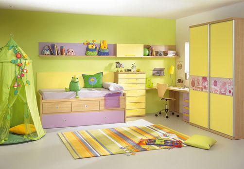 مدل کمد دیواری اتاق کودک (2)