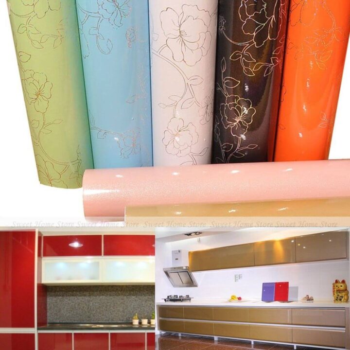 برچسبهای رولی برای درب کابینت