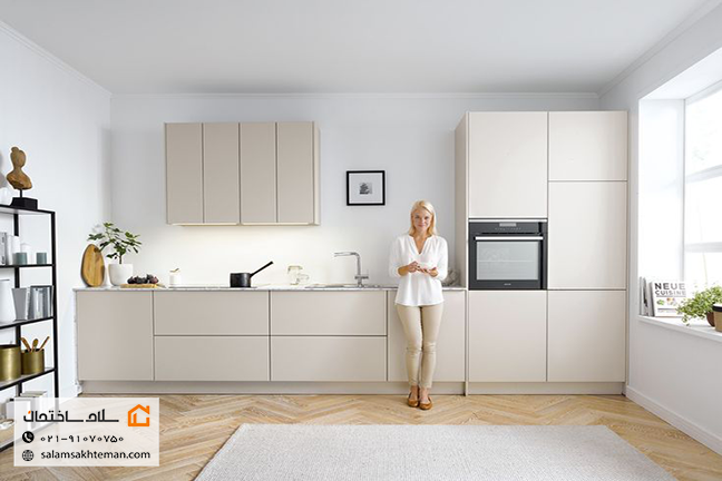 کابینت های گلاس مات + معرفی 30 مدل و ترند جدید آشپزخانههای مینیمال