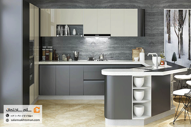 کابینت هایگلاس مات