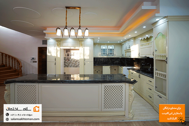 کابینت روکش چوب