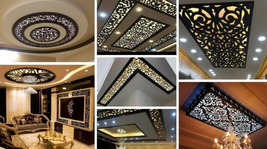 طرحهای مختلف سقف کاذب سی ان سی