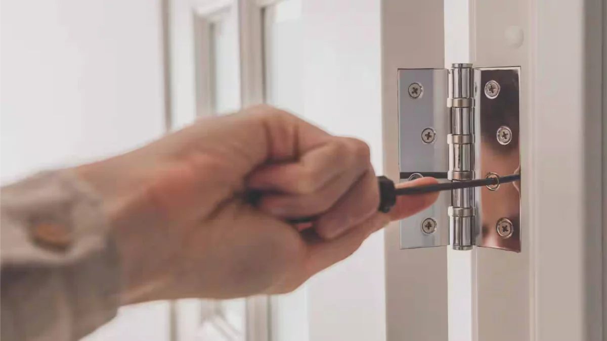 نصب لولای درب کابینت