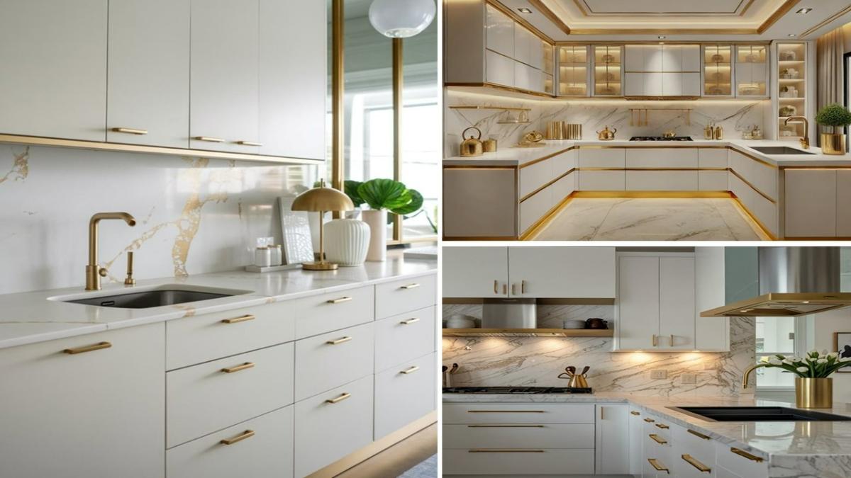 کابینت ام دی اف سفید صدفی + مدلهای جدید و بررسی معایب و مزایا
