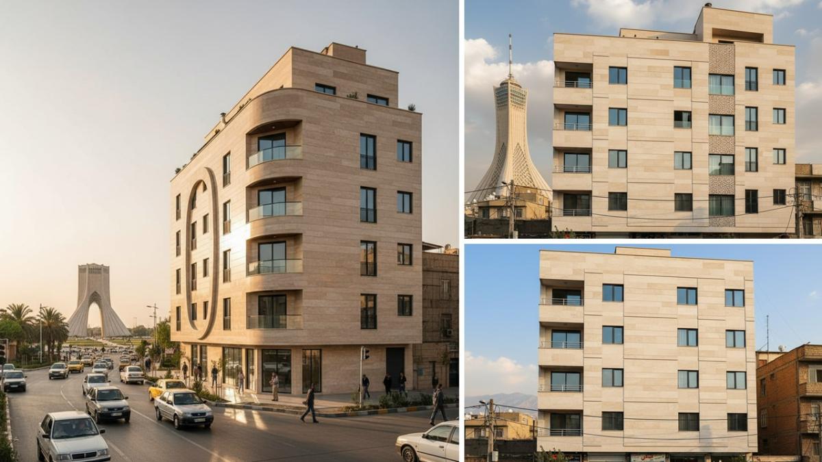 سنگ نما تراورتن؛ انواع، مزایا و قیمت برای انتخاب بهترین سنگ نمای ساختمان