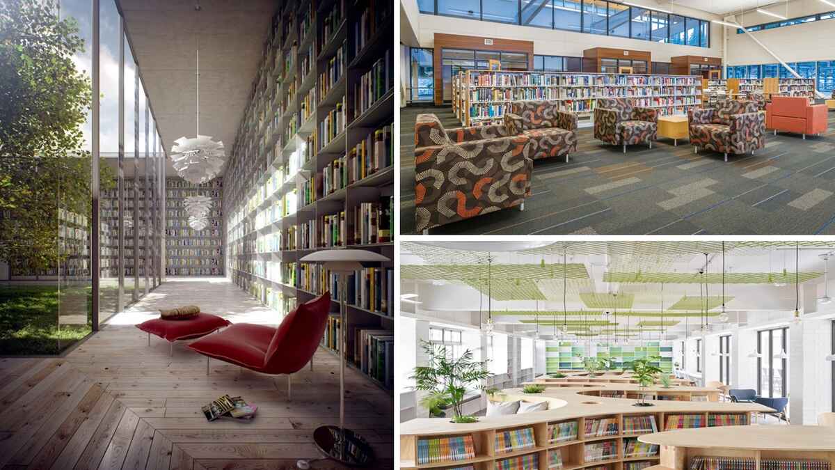 دکوراسیون کتابفروشی‌ها | خلق فضایی جذاب برای مشتریان