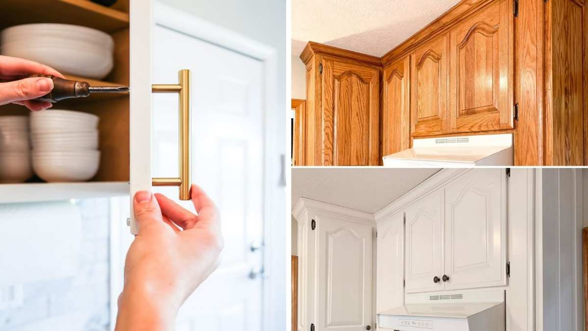 چگونه کابینتهای قدیمی خود را با هزینه کم نو کنید؟ ایدههای بازسازی سریع و آسان کابینت آشپزخانه