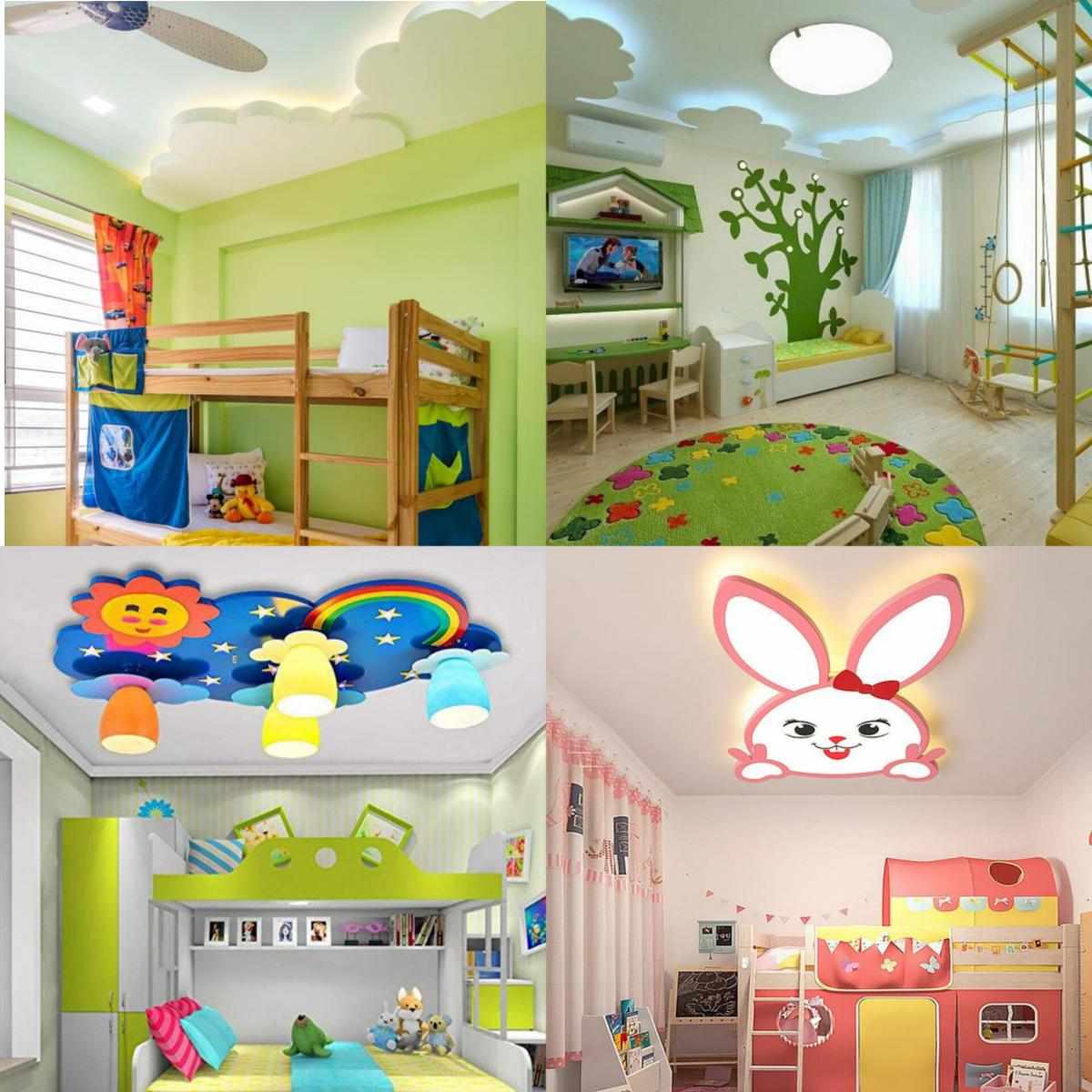 این 10 مدل سقفکاذب برای اتاق کودک عالیه ببین و بررسی کن