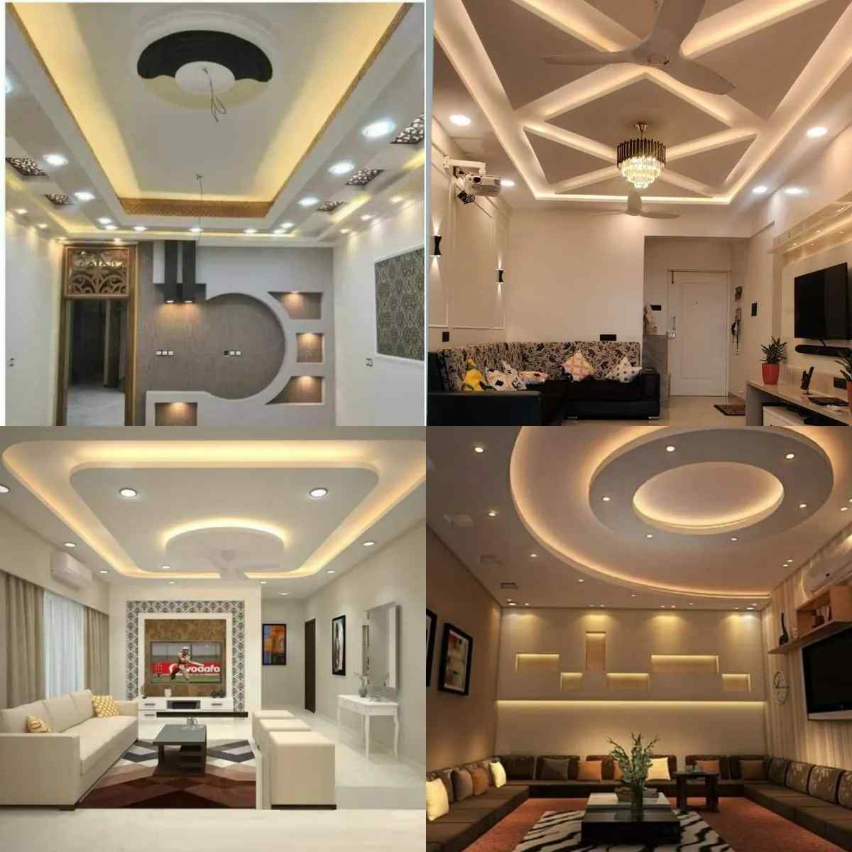 این مدل سقف کاذب مخصوص خونههای کوچیک زیر 50 متره